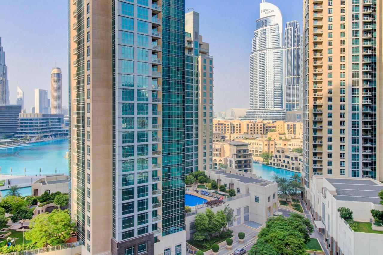 Durrani Homes - Luxurious Studio Near Dubai Mall With Pool View Exterior photo