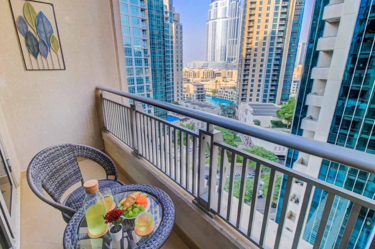 Durrani Homes - Luxurious Studio Near Dubai Mall With Pool View Exterior photo